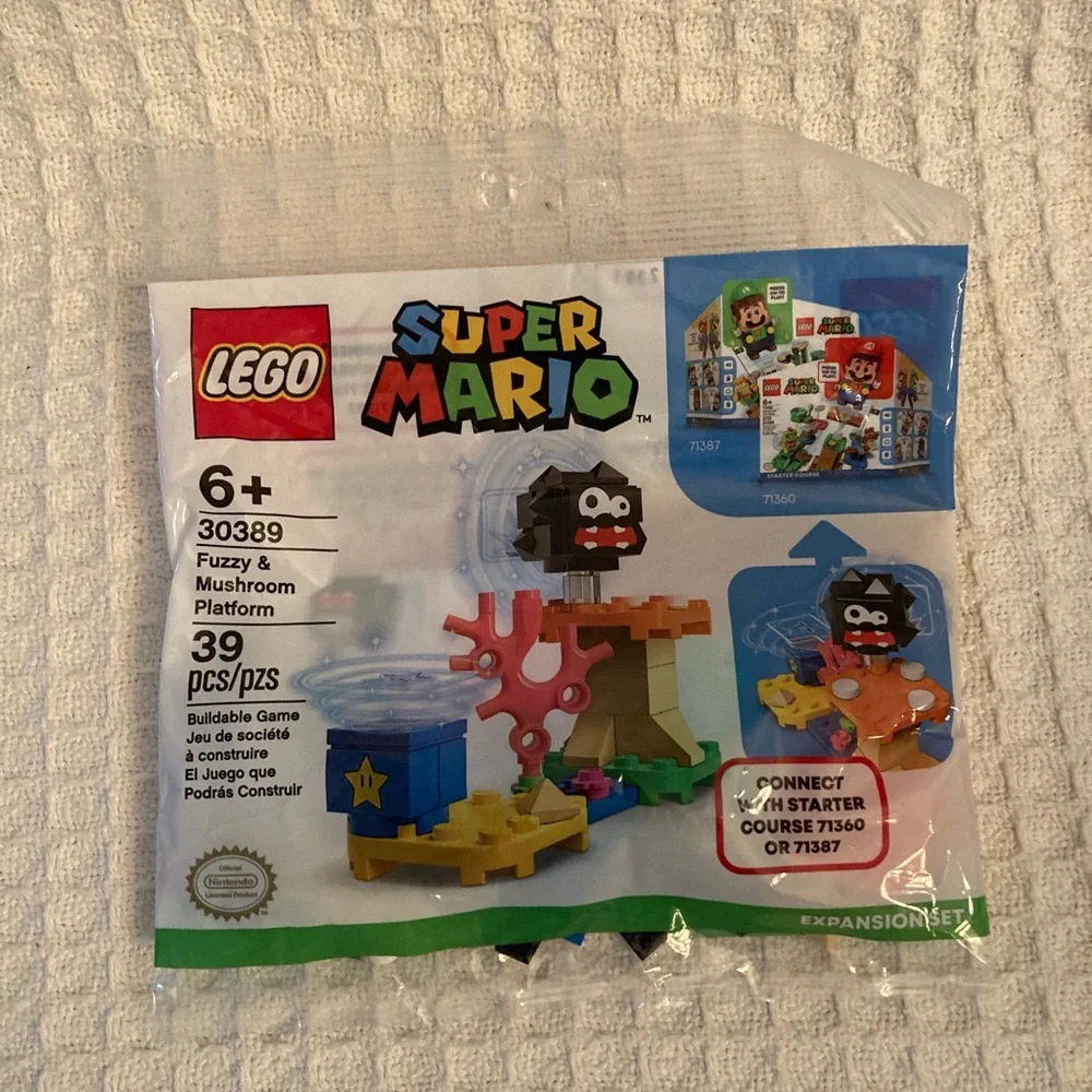 LEGO Super Mario Fuzzy & Mushroom Platform Set 2021